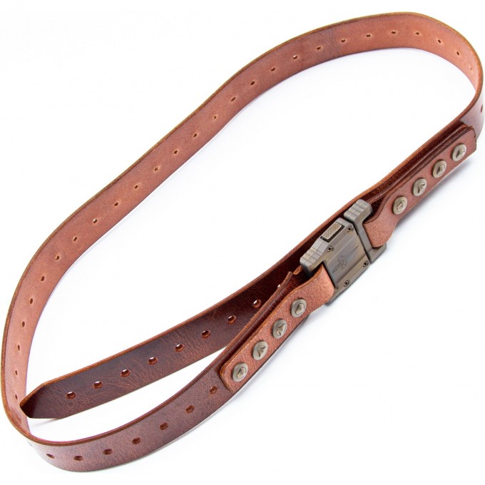 Ремень MARFIONE CUSTOM APIS BELT DISTRESSED BROWN WATER BUFFALO MT_Apis Belt Distressed brown